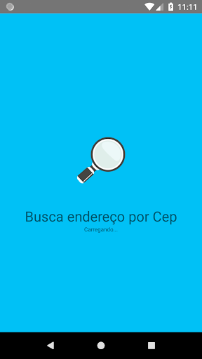 Android application Busca Endereço e CEP screenshort