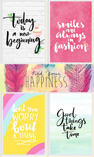 Android application Positive Life Quotes screenshort