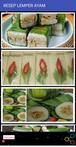 Android application RESEP LEMPER AYAM screenshort