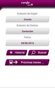 Captura de Pantalla 2 Horarios RENFE FEVE android