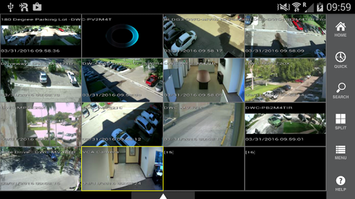 Android application Meridia Cameras screenshort