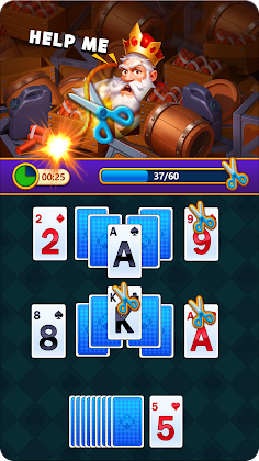 Royal Tripeaks: King's Mansion - Screenshot 4