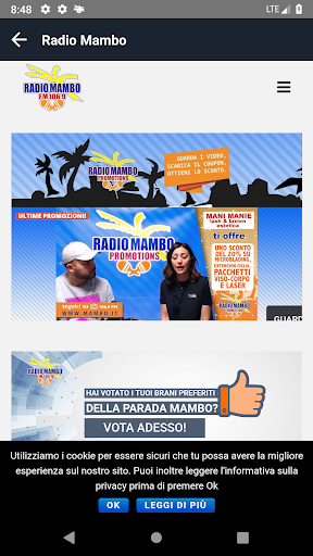 Radio Mambo Screen 2