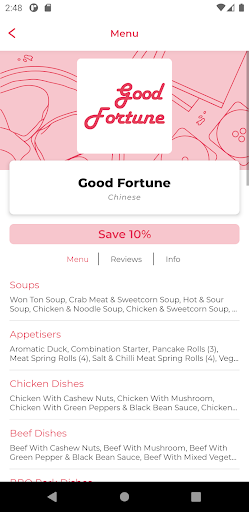 Good Fortune PA11 Screen 2