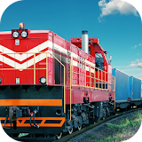 Cargo Transporter Train Sim 3D icon