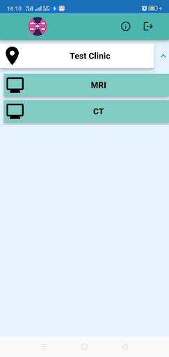 Android application Medical Device Monitoring screenshort
