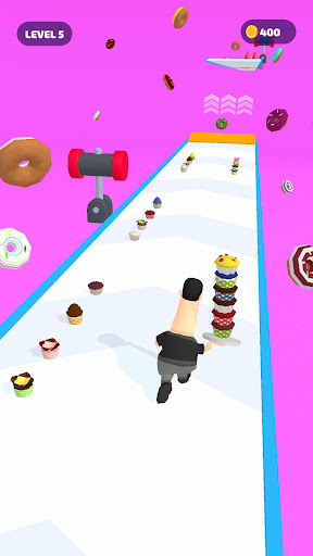 Android application Cupcake Catcher screenshort