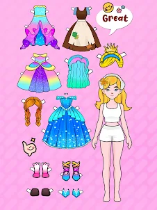 Paper Princess - Doll Dress Up