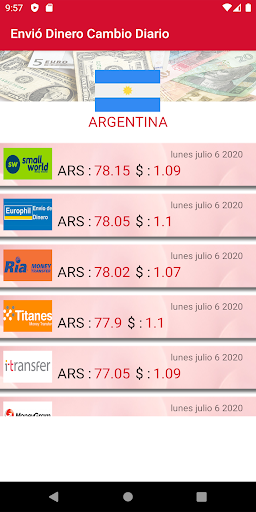 EDCD (Envió Dinero Cambio Diar Screen 3