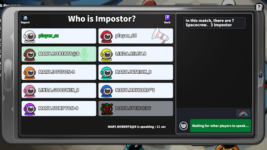 Super Sus мод апк -Who Is The Impostor (Неограниченные деньги/пончики) 4