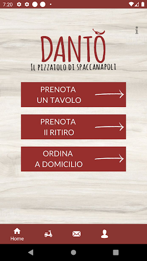 Android application Dantò screenshort