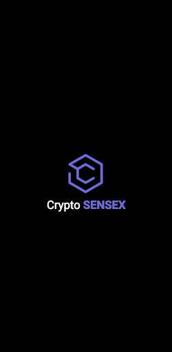 Android application Crypto Sensex screenshort
