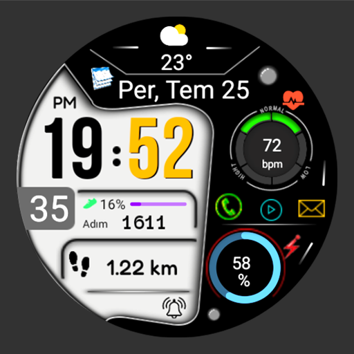 Digital Watchface FSW265 Laai af op Windows