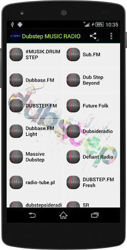 Android application Dubstep MUSIC RADIO screenshort