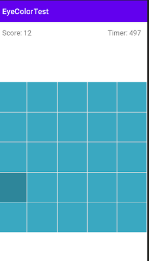 Eye Color Test Screen 3