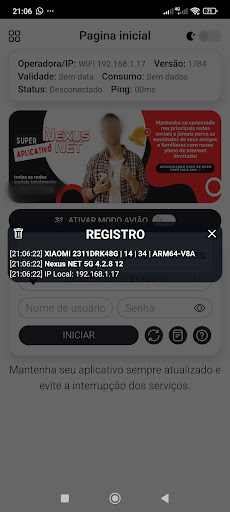 Nexus NET 5G Screen 3