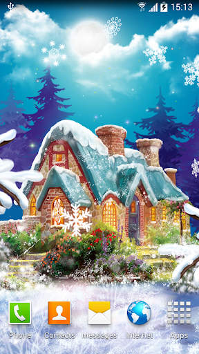Winter Landscape Wallpaper Screen 3