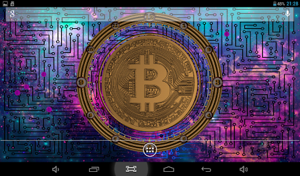 Bitcoin LIve Wallpaper 3D