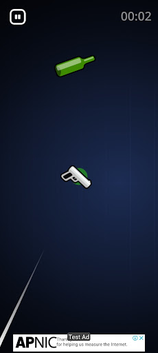 Flippy Shot - Destroy Bottles Screen 2