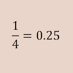 Cover Image of 下载 Convert Fraction Into Decimal  APK