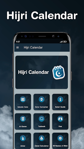 Android application Hijri Calendar screenshort