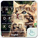 Cute Cat Emoji Keyboard Theme icon