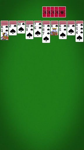 Spider Solitaire ekran görüntüsü