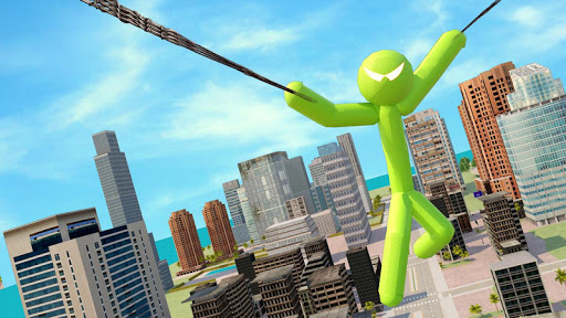 Green Hero Stickman Criminal Mafia_8