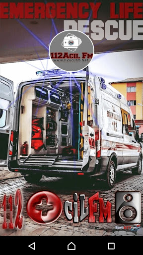 Android application 112AcilFm screenshort