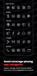 Vera Outline White Icon Pack Patched APK 4