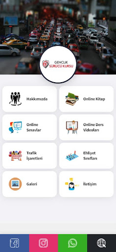 Android application Gençlik Sürücü Kursu screenshort
