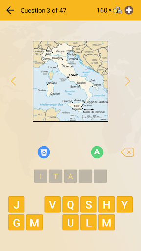 Android application World Geography Quiz: Countrie screenshort