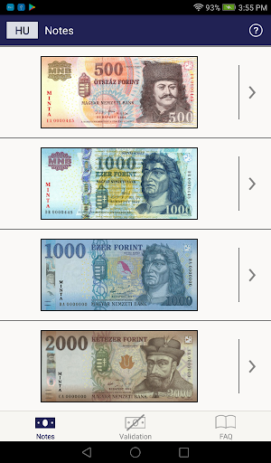 Android application M(y)oney screenshort