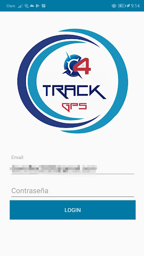 Android application 4TRACK screenshort