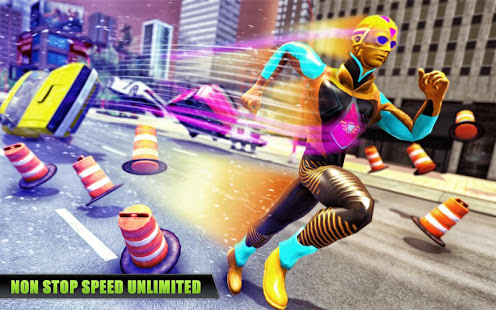 Vegas City Rescue Mission :Light Speed Hero 1.0 APK + Mod (Free purchase) for Android