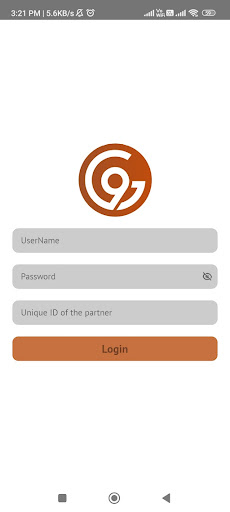 Android application G9SmartMenu screenshort