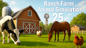 Game screenshot Ranch Farm Animal Simulator 25 apk download