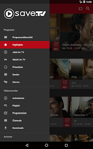 Screenshot 10 Save.TV – TV Recorder, Fernseh android