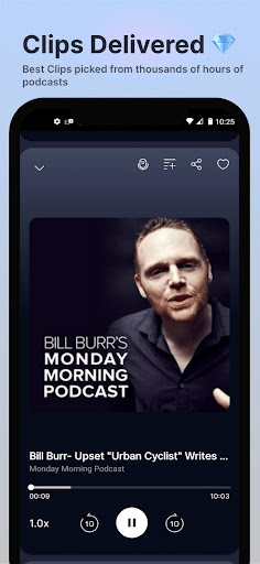 Android application Jumper - Podcast Clips screenshort