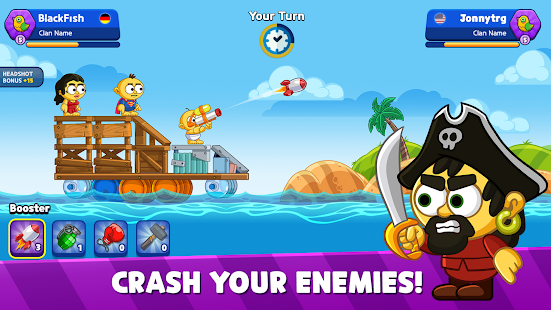 Raft Wars 1.096 APK screenshots 4