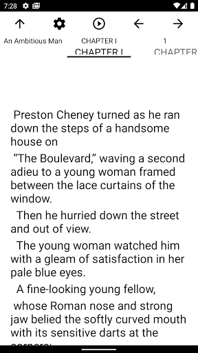 Book, An Ambitious Man Screen 2