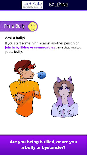 TechSafe - Online Bullying Screen 3