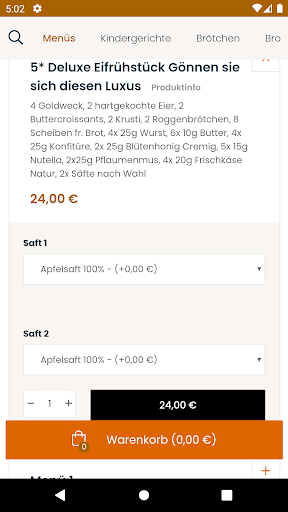 Guten Morgen Express Screen 2