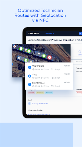 Screenshot of TRACTIAN