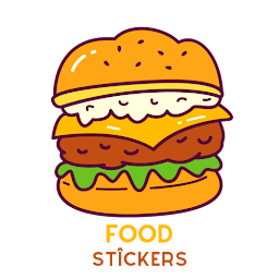 「Food Stickers - WAStickerApps」圖示圖片