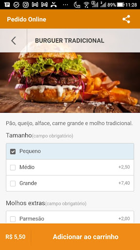 MB Lanches Screen 3
