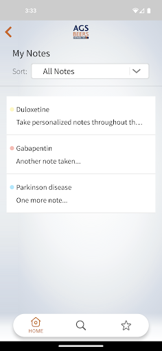 AGS Beers Criteria® screenshot 7