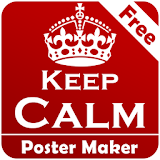 Keep Calm Poster Creator Free icon
