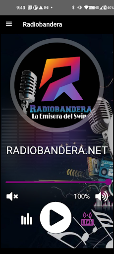 Radio Bandera Screen 2