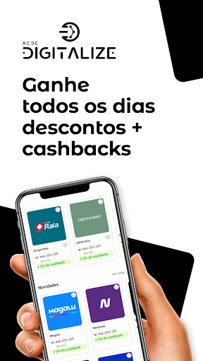Android application Clube Digitalize screenshort